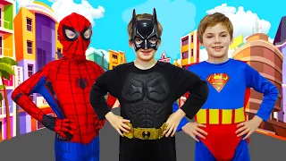 Superhero Song Kids Songs Nursery Rhymes By Nick And Poli 