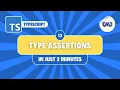 TypeScript Tutorial Casting Types and Type Assertions in Just 2 Minutes