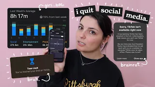 I quit social media to fix my phone addiction