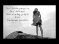 Download Lagu The Answer Lies Within - Dream Theater Lyrics Video