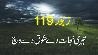 zaboor 119 psalm 119 teri najat de shauq de wich geet aur zaboor