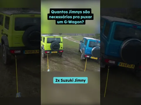 Quantos Jimnys são necessários pra puxar um G-Wagon?