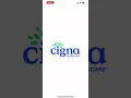 myCigna App Registration on iPhone - ANDRES Construction