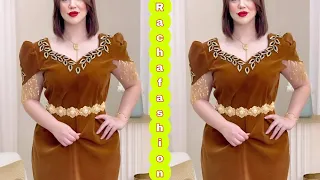 جديد قنادر قطيفة 2025 2026 أناقة جزائرية عصرية لكل المناسبات 