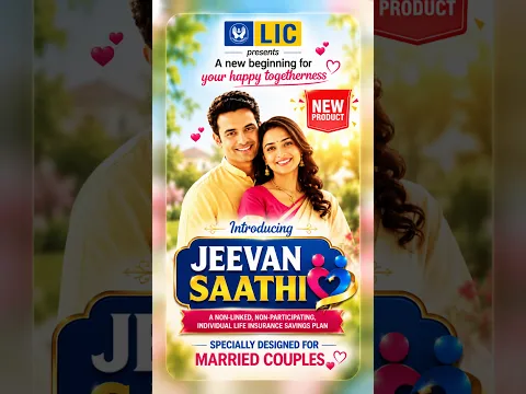 LIC Jeevan Sathi Plan for Married Couples 2026 | Husband Wife LIC Plan