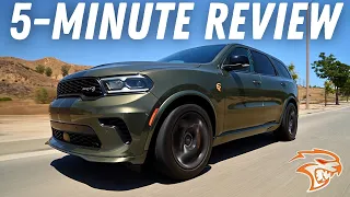 2026 DODGE DURANGO HELLCAT JAILBREAK REVIEW IN 5 MINUTES