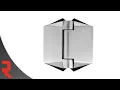 Polaris Glass-to-Glass Self-Closing Hinge