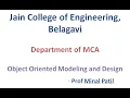 Object Oriented Modeling and Design - Chapter 5