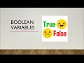 Boolean Variables