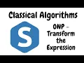 SPOJ ONP - Transform the Expression