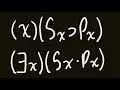 Symbolic Logic 12 Universal Quantifiers Existential Quantifiers