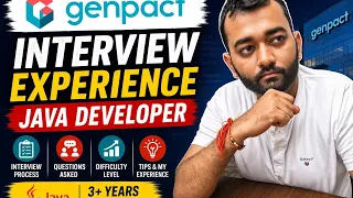 Genpact Java Developer Interview Experience 2026 3 Years Experience