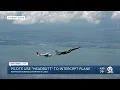 DRAMATIC Mid-Air Encounter F-16 Rams Plane Near Mar-a-Lago