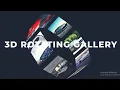 3D Rotating Image Gallery Using Html And CSS only