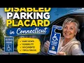 How to get a disabled parking placard in Connecticut