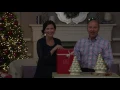 Lenox Treasured Tradition 12 Lit Tree w 24K Gold Accents on QVC