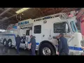 Dinuba Fire Department welcomes new ladder truck with historic ceremony