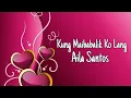 Lagu Kung Maibabalik Ko Lang - Aila Santos (lyrics)