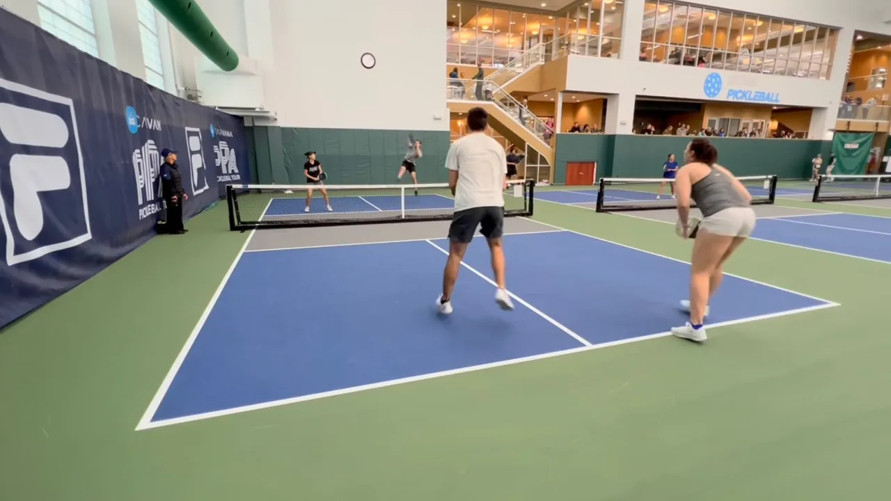 5.0 mixed doubles PPA Minnesota 2024 ￼￼ winner goes to ￼bronze medal match ￼