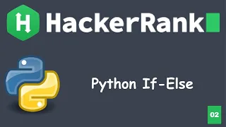 Python If-Else HackerRank Solution Easy Introduction Hindi