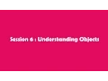 JavaScript In Tamil - Session 6 Understanding Objects Part I