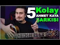 Download Lagu 1 RİTİM, 5 AHMET KAYA ŞARKISI! (Kolay Gitar Şarkıları Dersi)