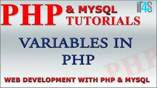 PHP Tutorial Variables Data Types Examples of Variables in php