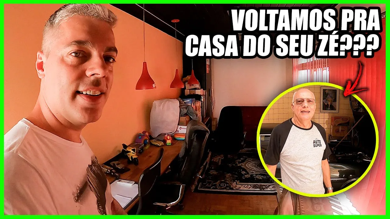 VAMOS VOLTAR PRA CASA DO PAI DO FILIPE!? O MENDIGO ESTÁ DE VOLTA? (24 Horas Dentro da Oficina)