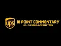 UPS 10 POINT COMMENTARY TRAINING - CLEARING INTERSECTIONS