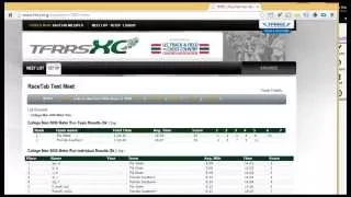 RaceTab 4 TFRRS Download and Upload