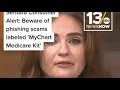 Sentara Consumer Alert Beware of phishing scams labeled MyChart Medicare Kit
