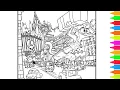 Coloring Disney Zootopia - The Chase Young Judy Meet the Sloth Coloring Page