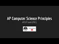 Introduction APCSP Exam Study Guide 2021