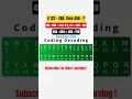 Math Reasoning CODING-DECODING Questions Tricks A Z 1 26