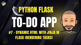 Flask To-Do App - Dynamic HTML with Jinja in Flask Rendering Tasks