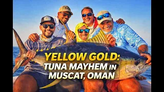Muscat Gold - Non Stop Yellowfin Tuna Action with Top-Water Tales.