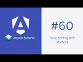 Table Sorting with MatSort