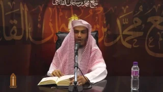 مقاصد السور الدرس 7 سورة الأعراف د محمد الخضيري 