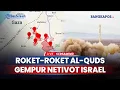 Download Lagu Gelombang Serangan Roket Brigade Al-Quds ‘Gempur’ Wilayah Netivot Israel, Sirene Keras Terdengar