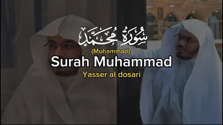                 سورة محمد                                              ياسر الدوسري   دندنها