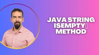 Java String isEmpty Method - Check if a String is Empty