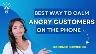 Calm Angry Customers With This Technique