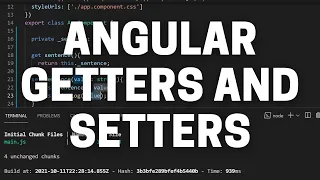 How to Write Setters and Getters in Angular and Typescript - Angular Tutorial for Beginners
