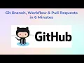 Git Branch Workflow Pull Requests in 6 Minutes