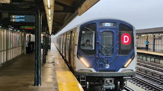 NYC Subway R211A D Train to Coney Island Rerouted B