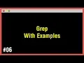 Arabic Learn Command Line - Grep With Examples