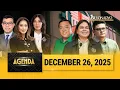 Lagu Agenda | December 26, 2025