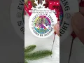 Inspirational Hippie Decor Gifts - Boho Christmas Tree Decorations Christmas Peace Gifts