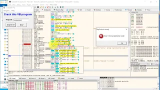 35 5 Cracking Visual Basic Program using VB Decompiler x64dbg