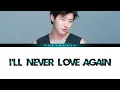Download Lagu WOODZ(우즈) - I'll Never Love Again (Lyrics)(HAN/ROM/ENG)